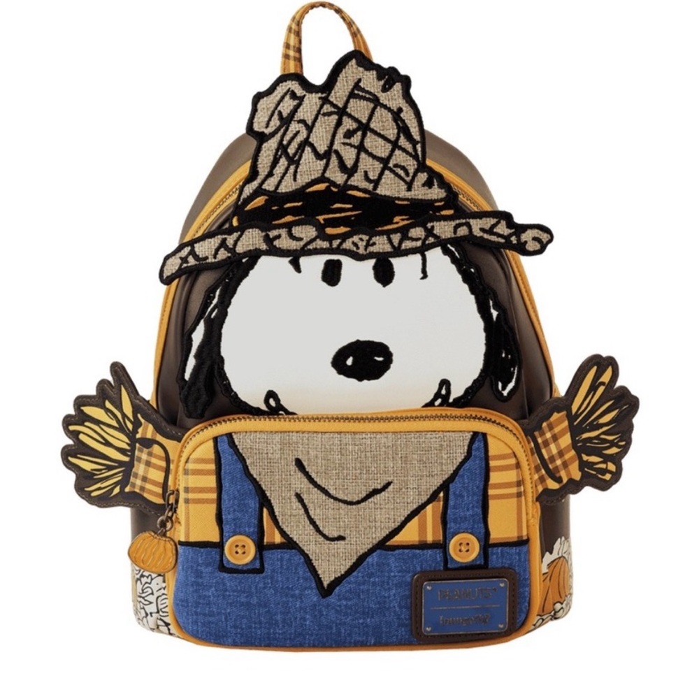Loungefly PEANUTS Snoopy Scarecrow Mini-Backpack